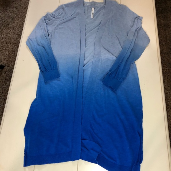 Ombré Duster Sweater - Picture 2 of 3